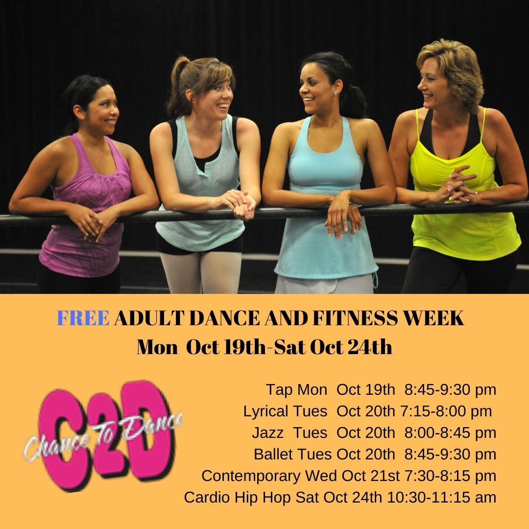 2020-21 Fall Free Adult Dance And Fitness Week
